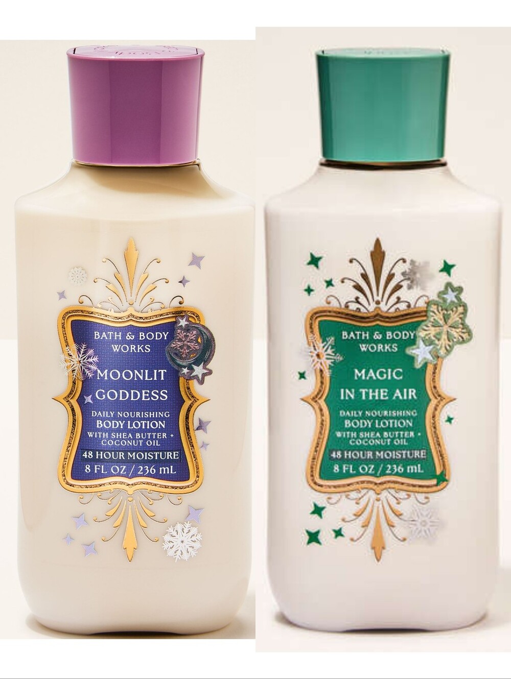 Bath Body Works Moonlit Goddess & Magic in the Air Lotion Set